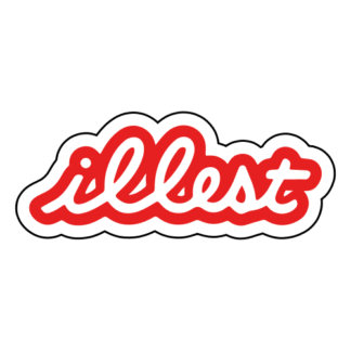 Illest Sticker (Red)